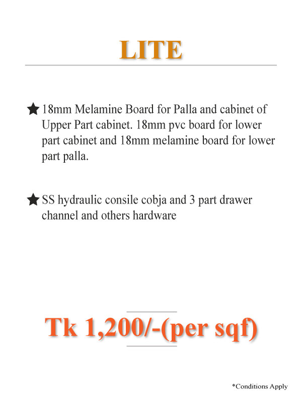 Modular Kitchen price in Bangladesh