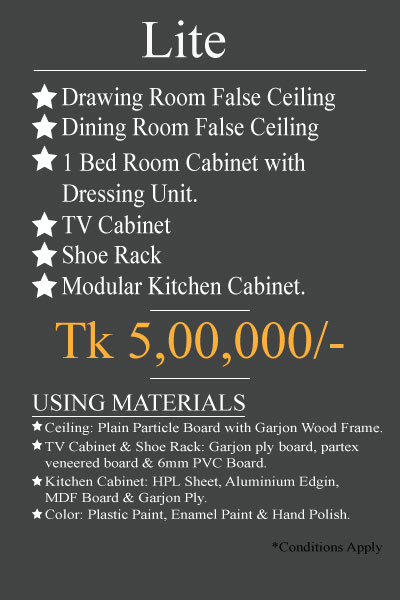 Interior Design Cost in Bangladesh